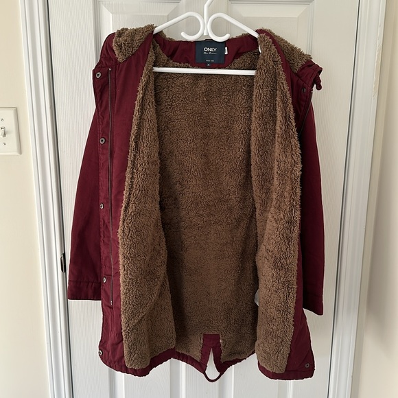 ONLY - Burgundy Jacket - Picture 6 of 10